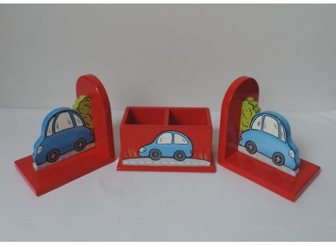 Zarážka na knihy-auto