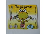 Cedulka na dveře-žabka