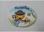 001-Cedulka na dveře-opička