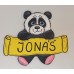 Velká cedulka na dveře PANDA
