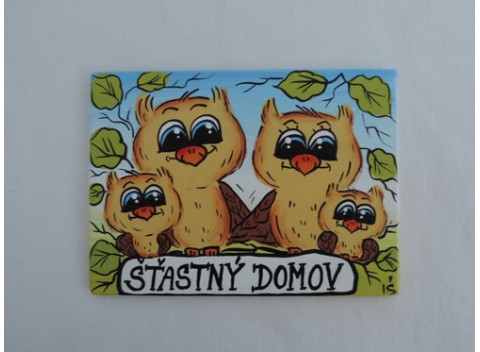 001-Cedulka na dveře-sova