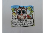 012-Cedulka na dveře-sova-vtipná