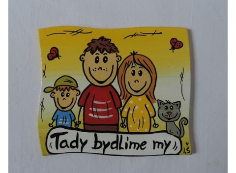 Cedulka na dveře-lidé