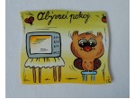 006-Cedulka na dveře-sova