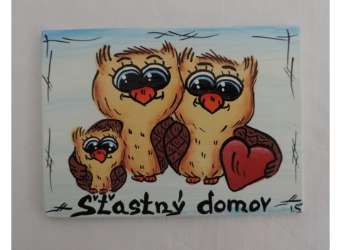 004-Cedulka na dveře-sova