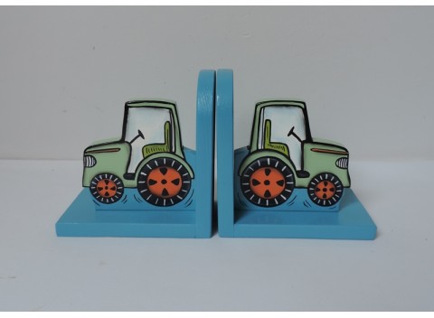 Zarážka na knihy-traktor