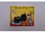 Cedulka na dveře-psík zašívárna