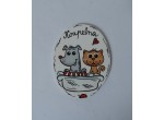 Cedulka na dveře-koupelna