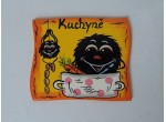 Cedulka na dveře-kuchyň-pavouček