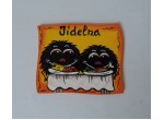 Cedulka na dveře-jídelna-pavouček