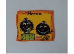 Cedulka na dveře-herna-pavouček