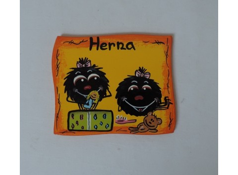 Cedulka na dveře-herna-pavouček
